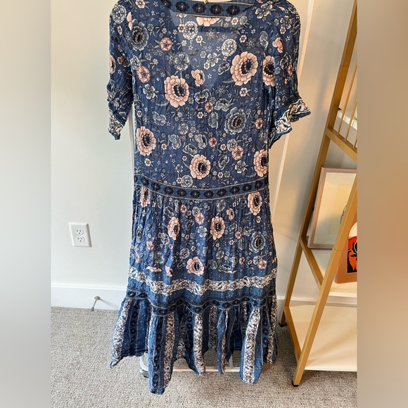 Spell & The Gypsy Zahara Gown in Navy oversized fit - Picture 8 of 9